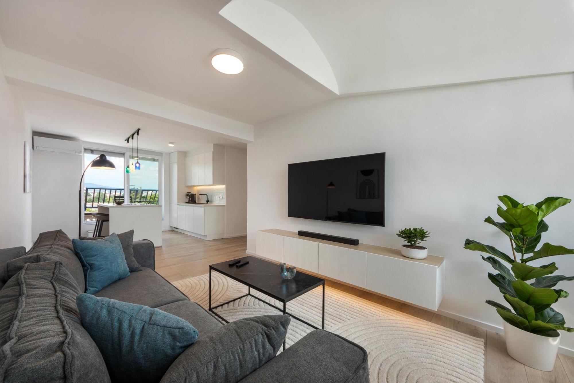 Luxe Penthouse With A Castle View 卢布尔雅那 外观 照片